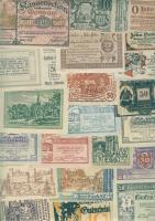Ausztria 511db főleg klf szükségbankjegy tétel, sok sorral T:I (túlnyomó többsége), II (kevés)