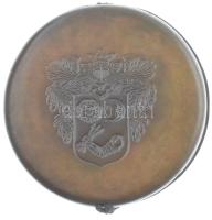 DN "Hódmezővásárhely / Hódmezővásárhely közszolgálatáért" bronz érdemérem eredeti, bőrből ...