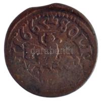 Lengyel Királyság / Litvánia 1665. Solidus Cu "II. János Kázmér" T:2-,3
Poland / Lithuani...