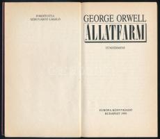 George Orwell: Állatfarm. Ford.: Szíjgyártó László. Bp., 1989, Európa. Kiadói papírkötés