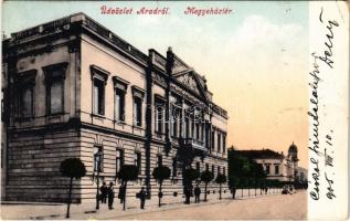 1905 Arad, Megyeház tér (apró szakadás / tiny tear)