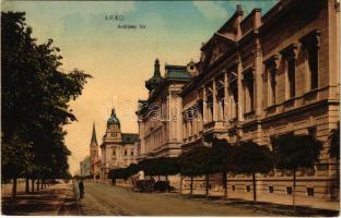 Arad, Andrássy tér. Ingusz I. és fia kiadása / square