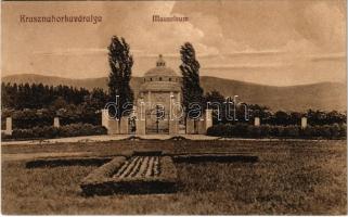 1912 Krasznahorkaváralja, Krásnohorské Podhradie; Mauzóleum. Fuchs József kiadása / mausoleum