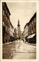 1913 Pozsony, Pressburg, Bratislava; Mihálykapu utca / street
