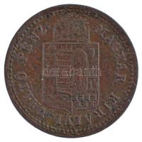 1886KB 1kr Cu "Középcímer" T:2- patina
Adamo M4.1