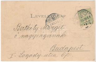 1902 Nagyvárad, Oradea; Vilmos főherceg tüzérlaktanya. Helyfi László kiadása / Erzherzog Wilhelm Art...