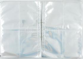 A4-es képeslap album összesen kb. 300 férőhellyel / A4 size postcard album for cca. 300 postcards