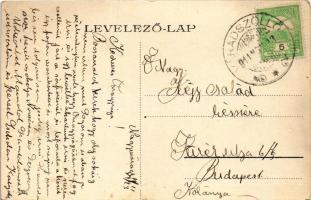 1911 Nagyvárad, Oradea; Kishídfő, Városháza. W.L. (?) 32. / bridge, town hall (EK)