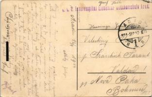 1914 Arad, Andrényi gyermekkórház. Weisz Leó kiadása / children's hospital + "K.u.K. Reser...