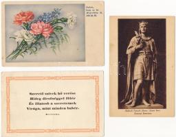 40 db RÉGI motívum képeslap vegyes minőségben: főleg tájak / 40 pre-1945 motive postcards in mixed quality: mostly landscapes