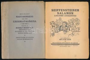 Borsszem Jankó 2 kiadványa:

[Ágai Adolf]: Csicseri Bors: Dombszögi és Bugaci Mokány Berci zaftos ...