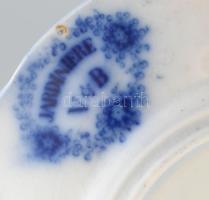 Villeroy & Boch antik süteményes tányér, 6db, kis kopásokkal, jelzett, d: 15,5 cm