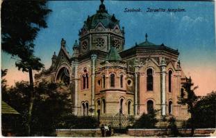 Szolnok, Izraelita templom, zsinagóga (vágott / cut)