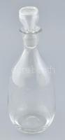Metszett üveg butélia 30 cm Hibátlan
