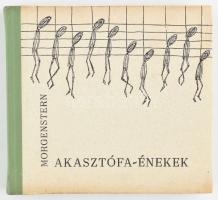 Morgenstern, Christian: Akasztófa-énekek. Vál.: Katona Tamás. Kaján Tibor illusztrációival. Bp., 1965, Magyar Helikon. Kiadói félbőr-kötés, jó állapotban. Számozott (1330./1500) példány.