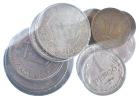 1941-1945. 1P-5P Al (8xklf) + 1946-1950. 2f-2Ft (5xklf) T:1--3 közte patina, karc