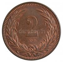 1901KB 2f bronz műanyag kapszulában T:1,1- patina Adamo K2