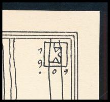 Kozma Lajos (1884-1948): Munka. Cinkográfia, papír, jelzett a cinkográfián, 19,5×16,5 cm