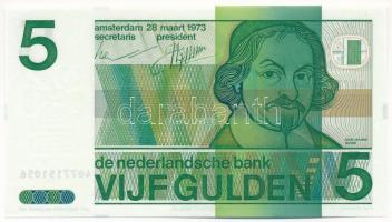 Hollandia 1973. 5G 4077151056 T:I  Netherlands 1973. 5 Gulden 4077151056 C:UNC Krause P#95