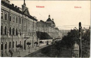 1909 Kolozsvár, Cluj; Emke tér. Ujhelyi és Boros kiadása / square, street view (EK)