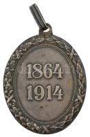 1914. "A Vörös Kereszt Ezüst Díszérme hadidíszítménnyel" zománcozott Ag kitüntetés, fémjel...