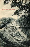 1934 Eger-Putnoki vasút építése. Weinberger Lajos (Sajóvárkony) kiadása