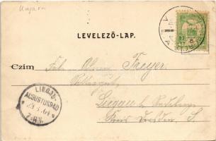 1904 Siófok, Halászat a Balatonon II. rész. Előkészület a halászatra. Ellinger Ede cs. és kir. udvar...