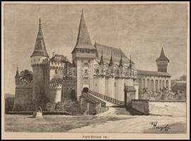 Háry Gyula (1864-1946) után, Morelli Gusztáv (1848-1909): Vajda-Hunyad vár, 1890-es évek. Rotációs f...