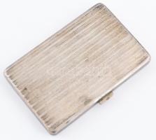 Ezüst (Ag) cigaretta tárca jelzett 51 g 8x5 cm