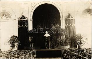 Budapest XI. Műszaki Egyetem központi épülete, aula, belső. Blahos R. photo