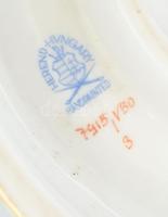 Herendi Viktória mintás porcelán gyertyatartó / lámpatest, kézzel festett, kis kopásokkal. Jelzett. ...