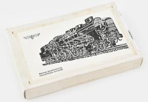 Sínszelvény 48-as rendszerű, 1928-ban Diósgyőrben gyártott sínből. II. vh előtt Rákos állomáson volt...