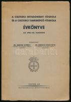 Zemplén György-Horváth Konstantin: A Ciszterci Hittudományi Főiskola és a Ciszterci Tanérképző Főiskola évkönyve az 1942-43. tanévre. Veszprém, 1943., Egyházmegyei Könyvnyomda. Kiadói papírkötés.