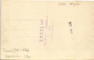 1925 Tiszaújlak, Vulok, Vilok, Vylok; Vass Károly Fiai, Nagy József üzlete, Schicht szarvas szappan ...