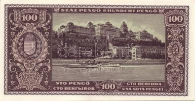 1945. 100P (3x) egymásutáni sorszámokkal T:I