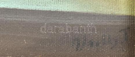 Olvashatatlan jelzéssel: Csendélet. Olaj, vászon. Dekoratív fakeretben, 21×26 cm