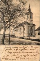 1917 Egbell, Gbely; templom. Wiesner Alfred kiadása / church (EB)