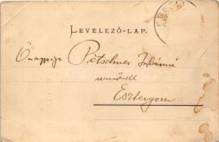 1917 Egbell, Gbely; templom. Wiesner Alfred kiadása / church (EB)