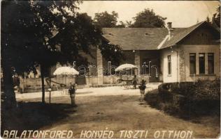 1927 Balatonfüred, Honvéd tiszti otthon. photo (EK)