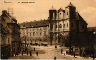 Pozsony, Pressburg, Bratislava; Szentháromság templom / church
