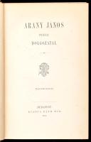 Arany János összes munkái V. köt.: Arany János prózai dolgozatai. Bp., 1884, Ráth Mór. Második kiadá...