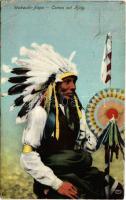 1907 Wakauhi Napa - Comes out Holy. Native American chief / Indián törzsfőnök (EB)