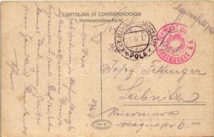 1917 Pola, Pula; Der größte Krahn der Welt. Tragfähigkeit 300,000 kg / A világ legnagyobb daruja, te...