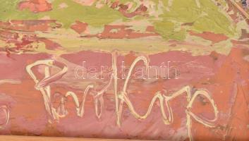 Prokop Péter (1919-2003): Napraforgók és szilvák, 1976.
Olaj, farost, jelzett, hátoldalán autográf ...