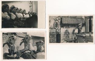 Kalotaszeg, Tara Calatei; népviseletek / folklore - 6 db régi képeslap / 6 pre-1945 postcards