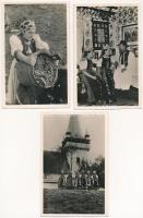 Kalotaszeg, Tara Calatei; népviseletek / folklore - 6 db régi képeslap / 6 pre-1945 postcards