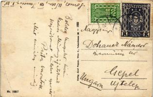 Kismarton, Eisenstadt; Permayerstrasse. Verlag Josef Popper 1922. / utca / street (EB)