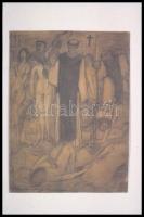 1982 Gulácsy Lajos (1882-1932) centenáriumi kiállítása a Fészek Galériában, 1982/83. Kiállítási isme...