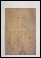 1982 Gulácsy Lajos (1882-1932) centenáriumi kiállítása a Fészek Galériában, 1982/83. Kiállítási isme...