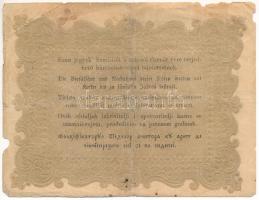 1848. 10Ft "Kossuth bankó" "ZW. 9323 15" ékezethiány "gyanant" T:III- ...